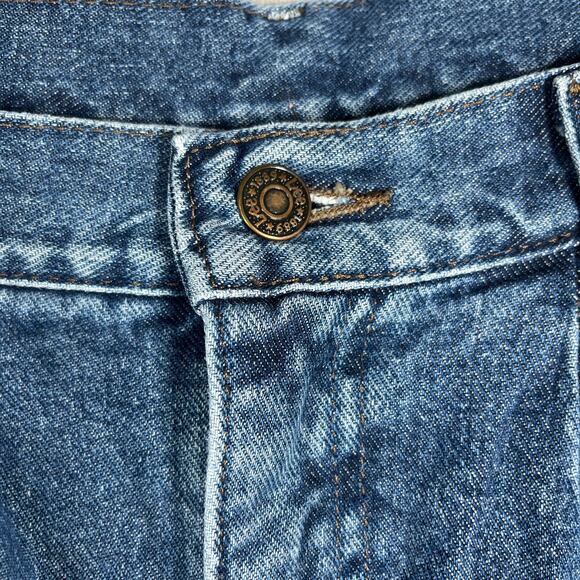 Vintage Lee Jeans Womens 10P‎ Blue Medium Wash Denim Tapered High Rise 90s Y2K - Picture 4 of 11